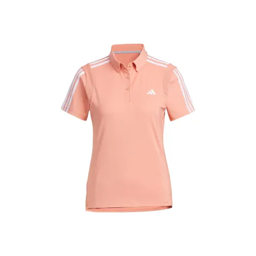 Adidas Земляной умбровый Женские Поло