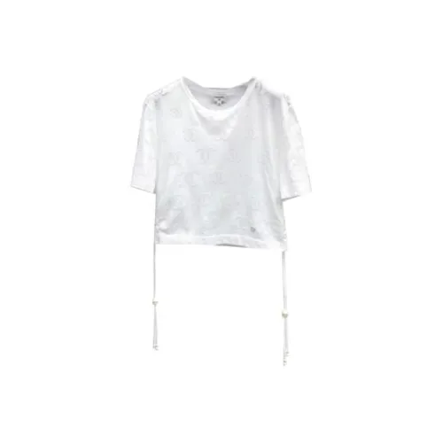 CHANEL Белые Женские Рубашки T