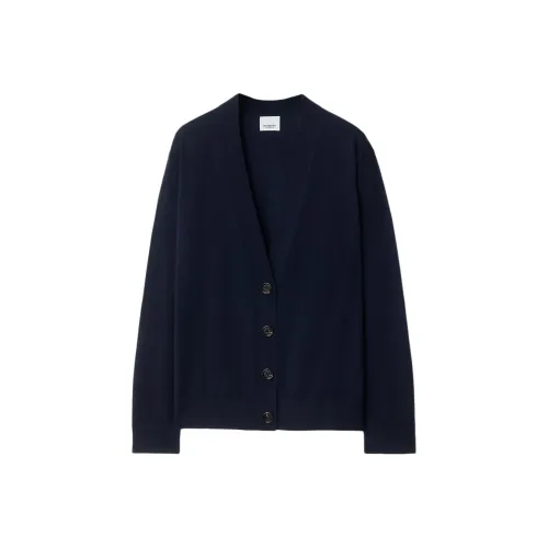 Burberry FW24 Трикотаж Женский Морской Синий