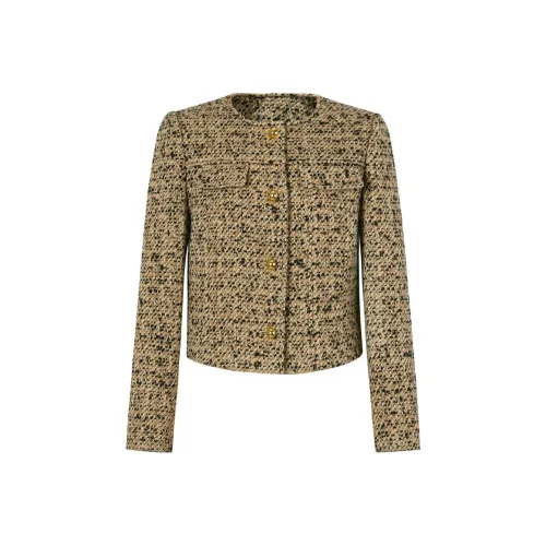 JZ. ANNAKRO Куртка Женская Цветочный CAMEL