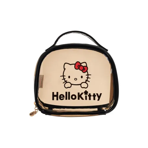 Sanrio Hello Kitty ПВХ косметичка женская черная