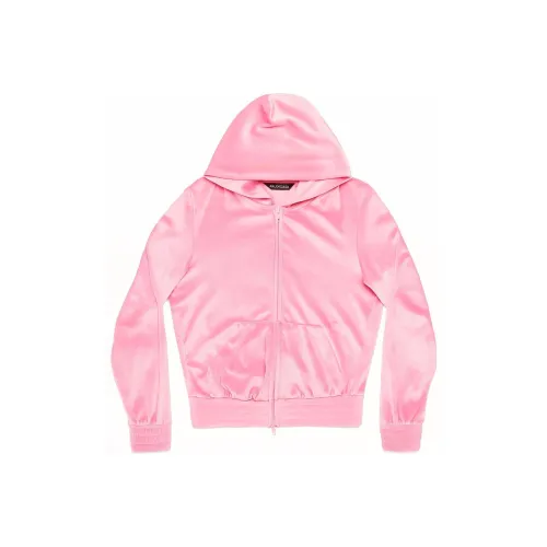 Balenciaga SS22 Свитшот Loose Fit Женский Розовый