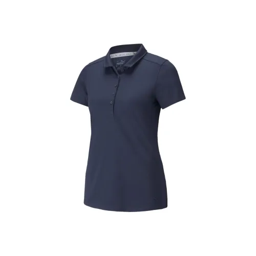 PUMA POLO DE GOLF Gamer Femme Polo Женские Морской Синий