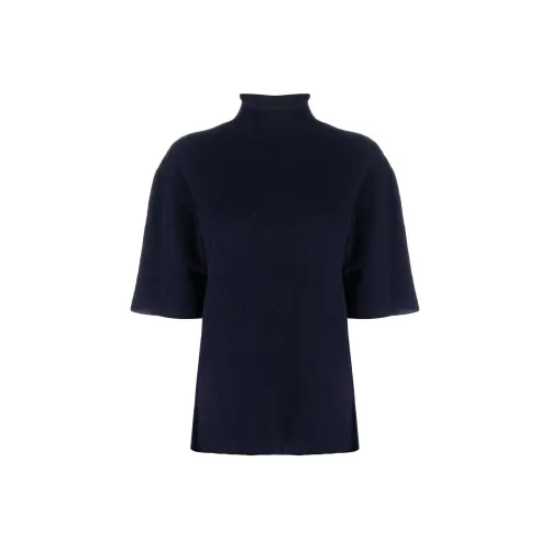 JIL SANDER Темно-синий Женские кашемировые свитеры