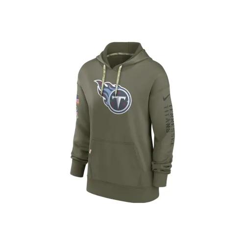 NIKE Оливковые Женские Свитшоты