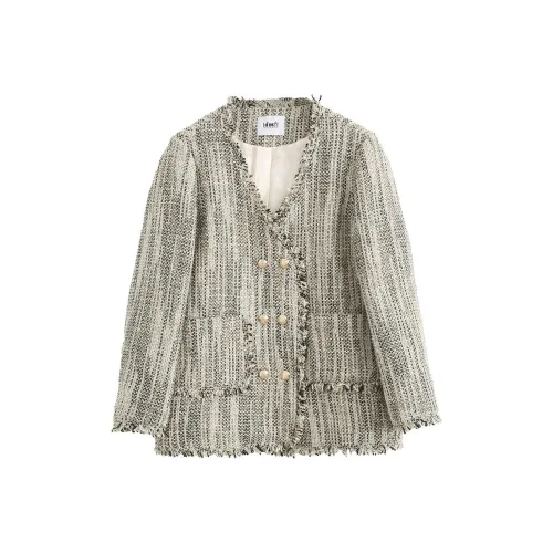 【Dme】 Куртки Пальто Женские Linen