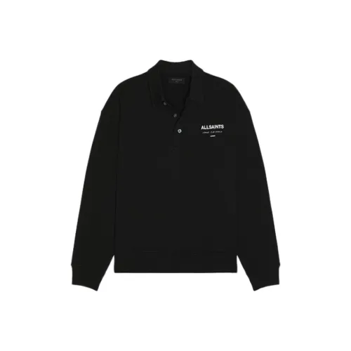 ALLSAINTS Поло Мужское Черное
