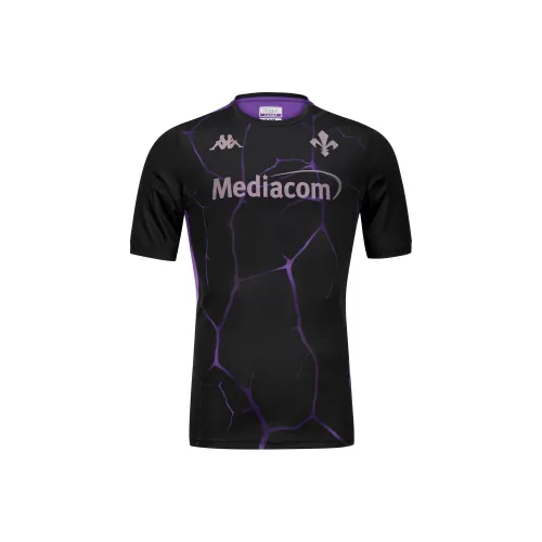 KAPPA Футбол Джерси Мужской Черный Фиолетовый Индиго Синий