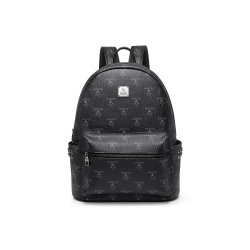 FAIRWHALE Рюкзак из ПВХ Унисекс Черный Коричневый