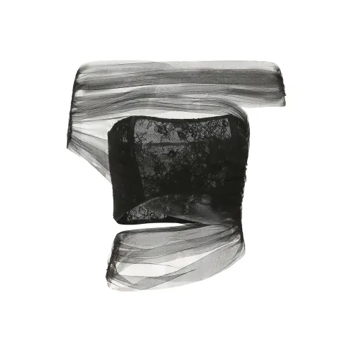 FORGET Me NOTAFMN Черные Женские Топы без бретелек