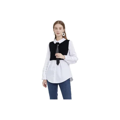 Anmani Черно-белая панда Женские Рубашки