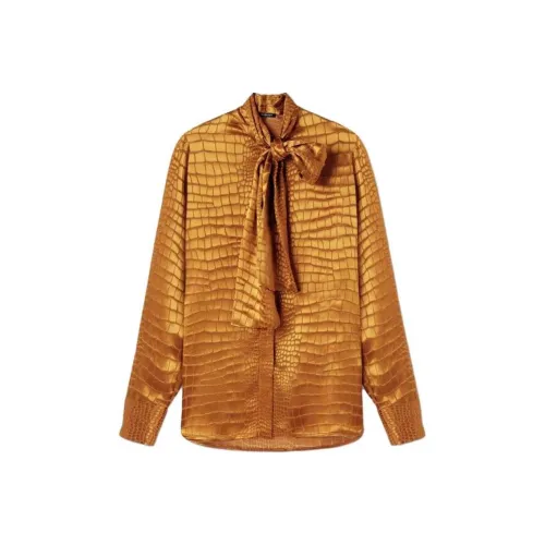 VERSACE Желтые Женские Рубашки