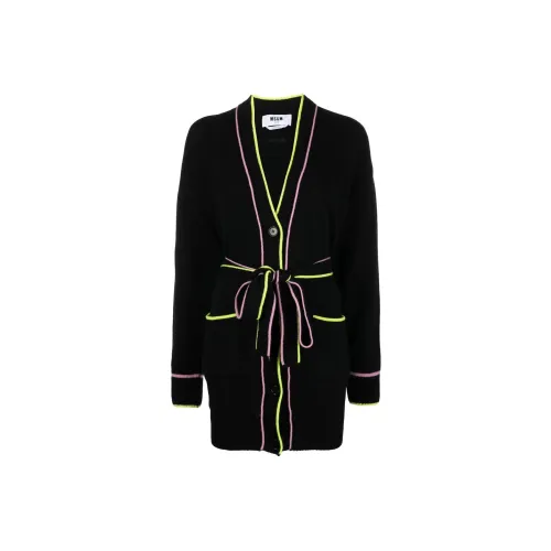 MSGM FW22 Трикотаж Женский Черный