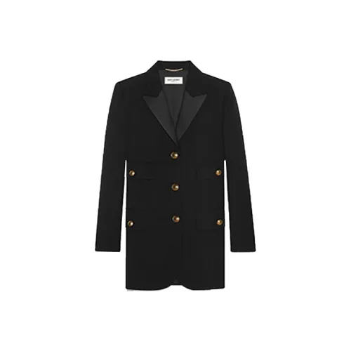 SAINT LAURENT Куртки и Пальто Женские Черные