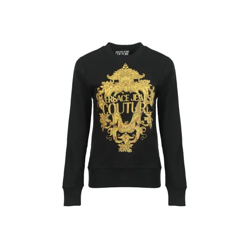 VERSACE JEANS COUTURE Свитшот Женский Черный