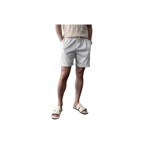 DAVID ME Повседневные шорты Мужские Белые