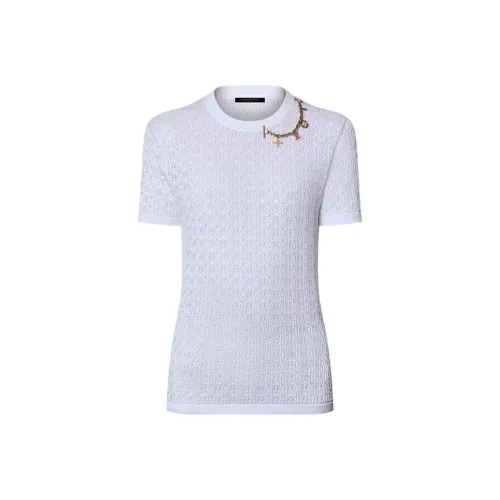 LOUIS VUITTON T-рубашка Женская Белая