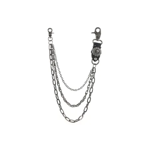 CHRROTA Металлические цепочки для брюк Унисекс
