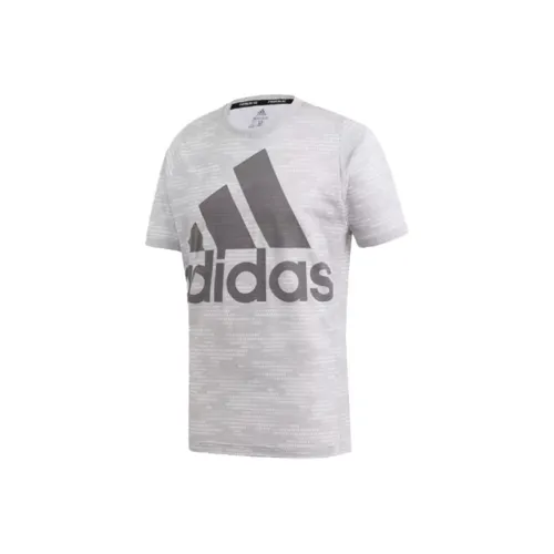 Adidas Серый Мужские теннисные топы