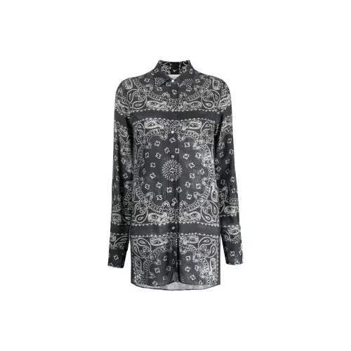 Golden Goose Женские рубашки чернильно-серого цвета