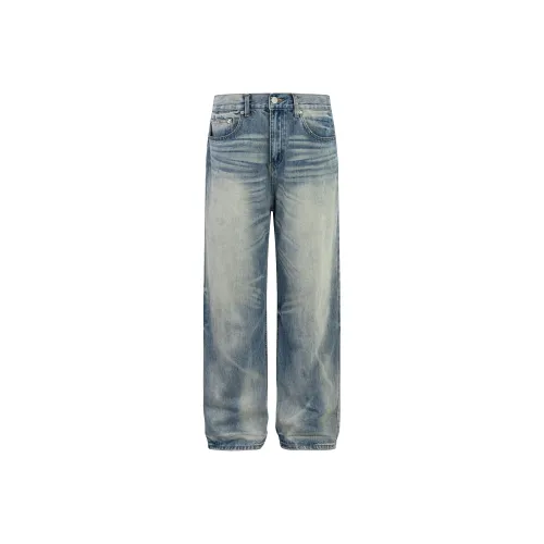 8FF SS25 Джинсы Унисекс Walden Озерно-голубой
