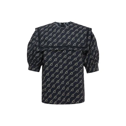 D'zzit Темно-синие Женские Рубашки