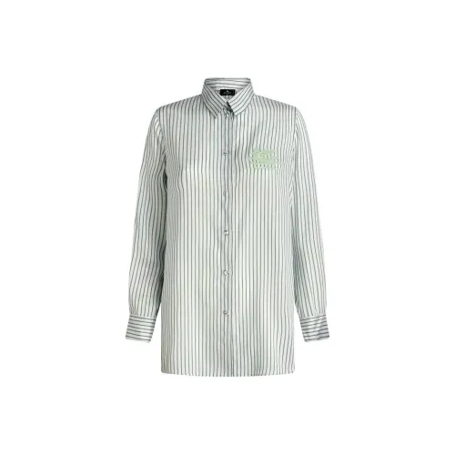 ETRO Зеленые Женские Рубашки
