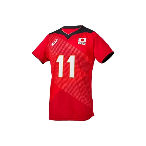 ASICS Волейбол Джерси Унисекс Красный Размер 11