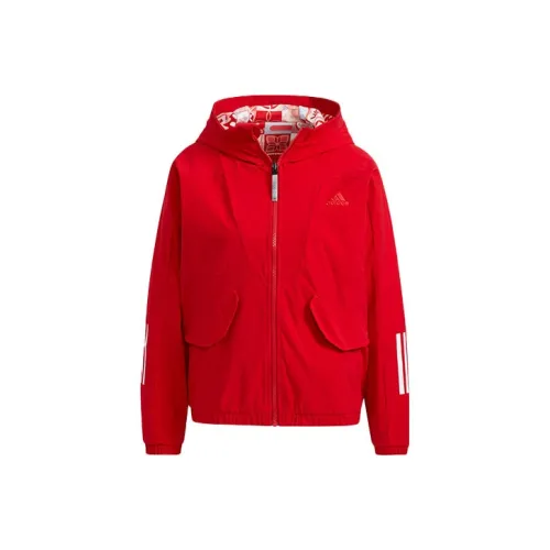 Adidas CNY Красный Женские Куртки