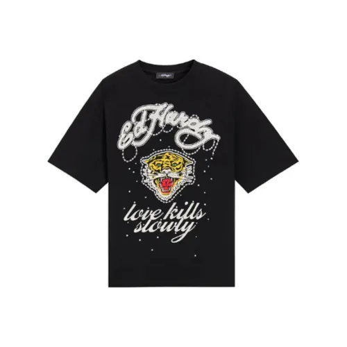 Ed Hardy Черные Женские Футболки