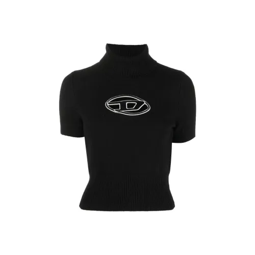 DIESEL Черные Женские Кашемировые Свитеры