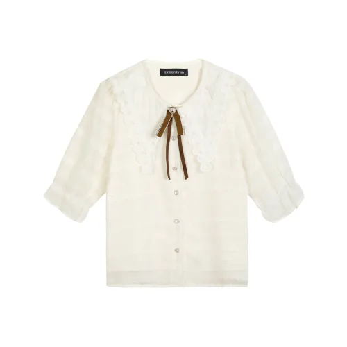 EIDOLON GRAIN Рубашка Женская Абрикос