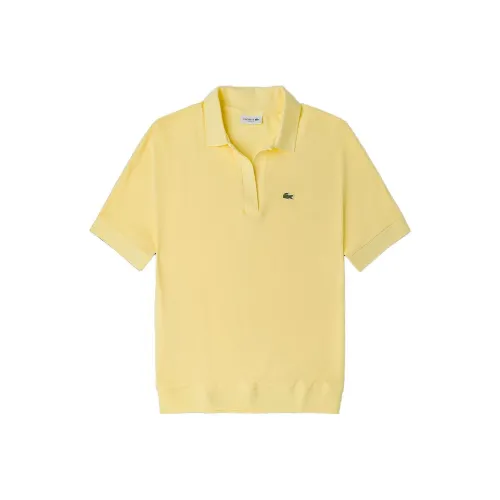 LACOSTE Светло-желтое Женское Поло