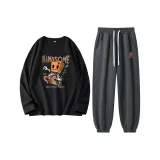 Скоростной скейтборд черного цвета + коробка, маленький монстр, графитовый серый