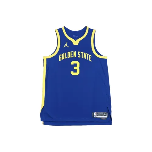 Jordan X NBA Golden State POOLE Баскетбольная Джерси Мужская Синяя