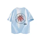 Light Blue (Улучшенный 260g Тяжелый 100% хлопок Двойная пряжа)