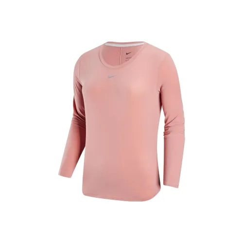 Nike Dri Fit T-Shirt Женская Розовая