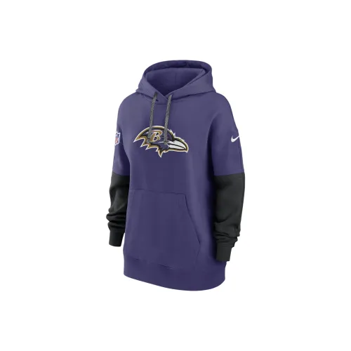 Nike NFL Sideline Essential Baltimore Ravens Толстовка Женская Фиолетовая