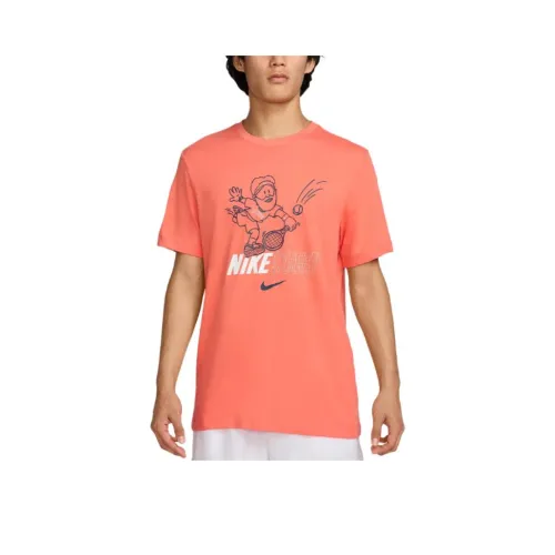 nike CourtDri Форма FW24 Теннис Топ Мужской Светло-дикий манго