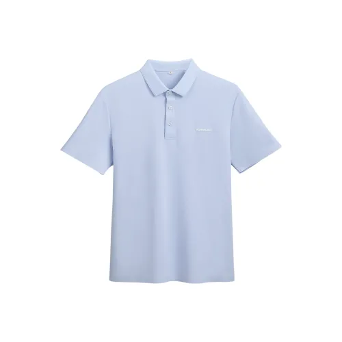 Kawasaki Vintage Collection Бадминтон Джерси Мужской Светло-Синий Серый