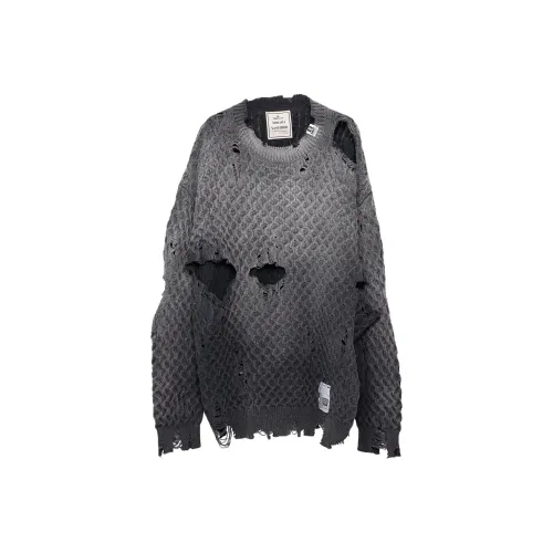 Maison Mihara Yasuhiro FW24 Трикотаж Женский Черный