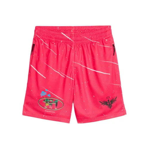 PUMA Lamelo Ball Розовые Мужские баскетбольные шорты