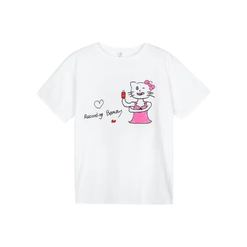 XINBANGBANG T-рубашка Женская Белая