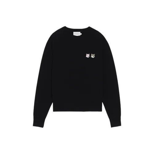 Maison Kitsune Черные Женские Свитшоты