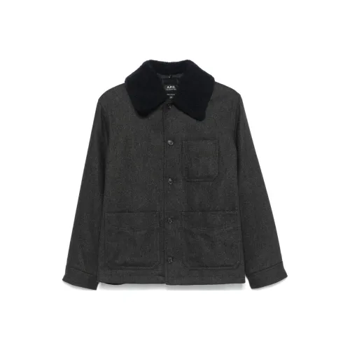 A.P.C Куртки и Пальто Женские Угольный Серый