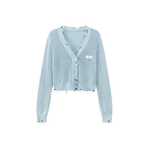 CHUU Светло-синий Женский Трикотаж