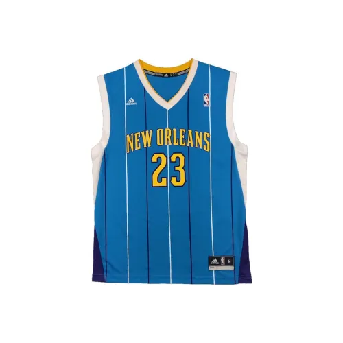 Adidas Баскетбольная Джерси Мужская Синяя