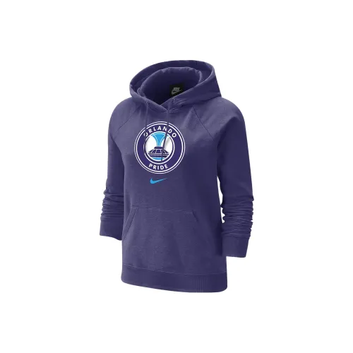 NIKE Темно-синий Женские Свитшоты