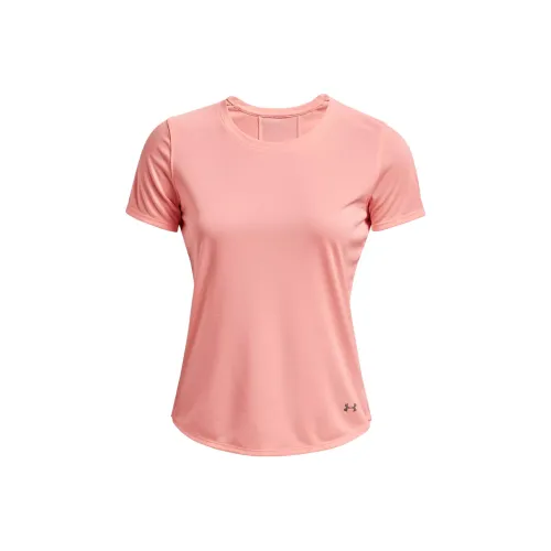 Комплект Under Armour с короткими рукавами футболка женская красный песочный розовый