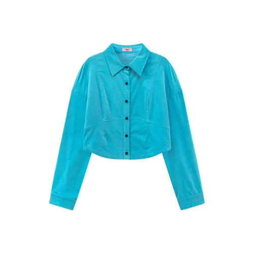 CHUU Длинный рукав рубашка женские